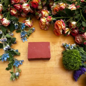 Natural Red Mud Volcanic Stone Exfoliating Soap