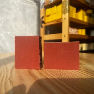 Natural Red Mud Volcanic Stone Exfoliating Soap 2 Natural Red Mud Volcanic Stone Exfoliating Soap 2